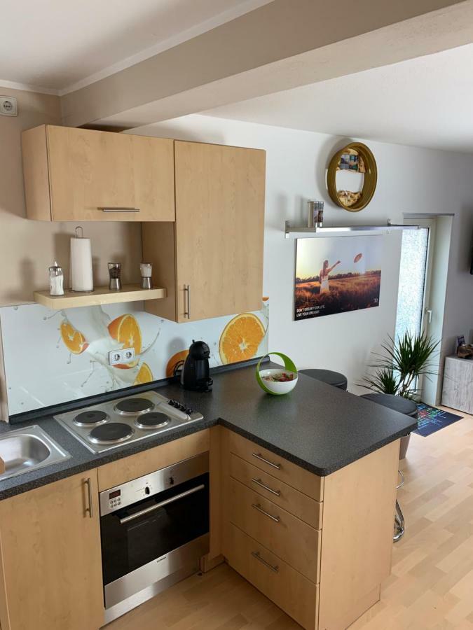 Schoenes Apartment Terrasse 2P. Stadtnah Wuerzburg Wlan Luaran gambar